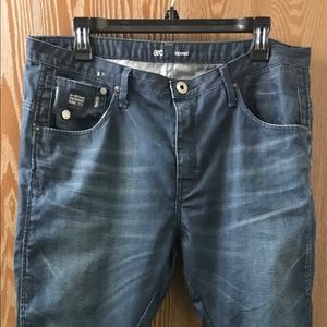 Women’s G Star Raw Arc 3D Tapered Blue Jeans